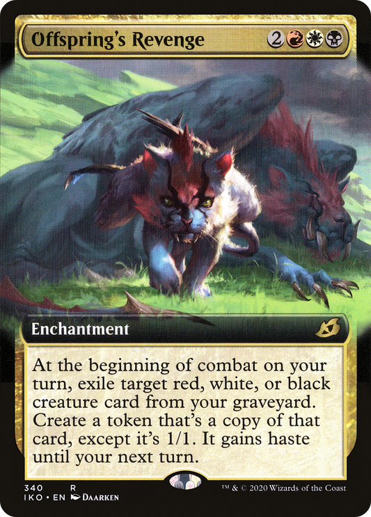 Offspring's Revenge (340) (Extended Art) - Foil