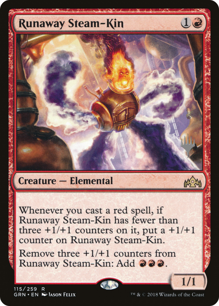 Runaway Steam-Kin (115) (Promo Pack) - Foil