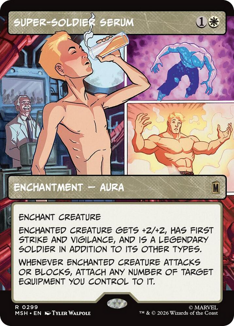 Super-Soldier Serum (0299) (Borderless) (MSH)