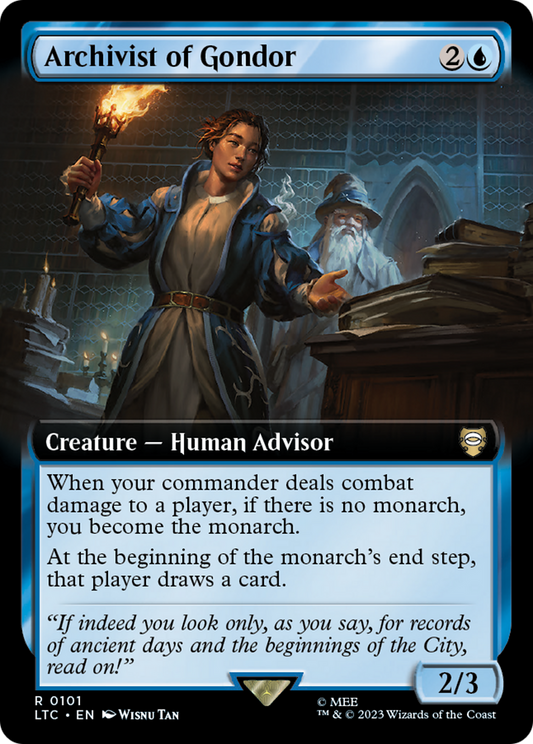 Archivist of Gondor (0101) (Extended Art)