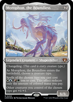 Morophon, the Boundless (0453) - Foil Etched