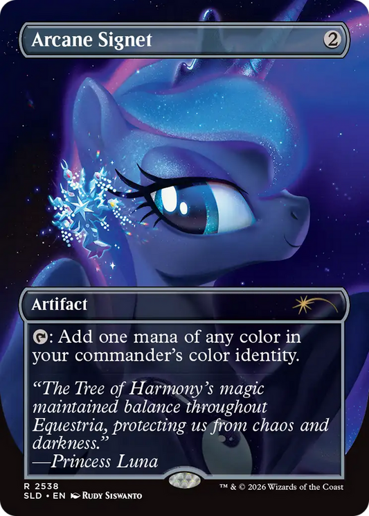 Arcane Signet (2538) (Borderless) (SLD)