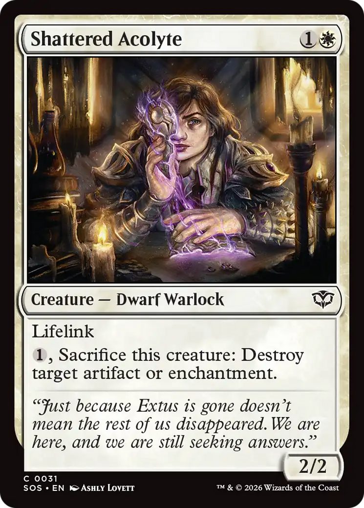 Shattered Acolyte (0031) (SOS) - Foil