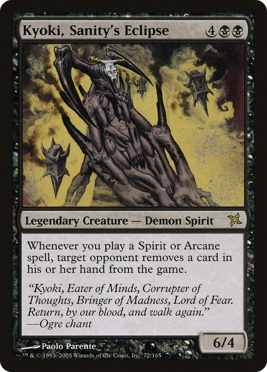 Kyoki, Sanity's Eclipse - Foil