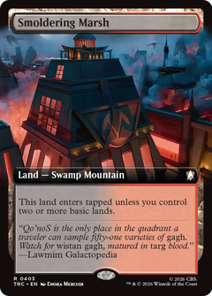 Smoldering Marsh (0403) (Extended Art) (TRC)