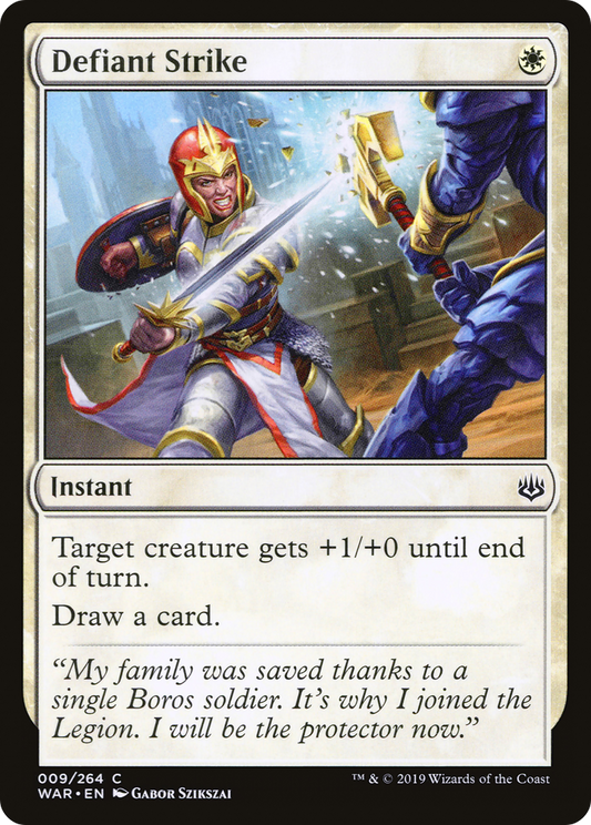 Defiant Strike - Foil