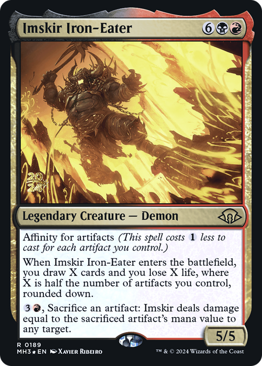 Imskir Iron-Eater (0189) (Prerelease) - Foil