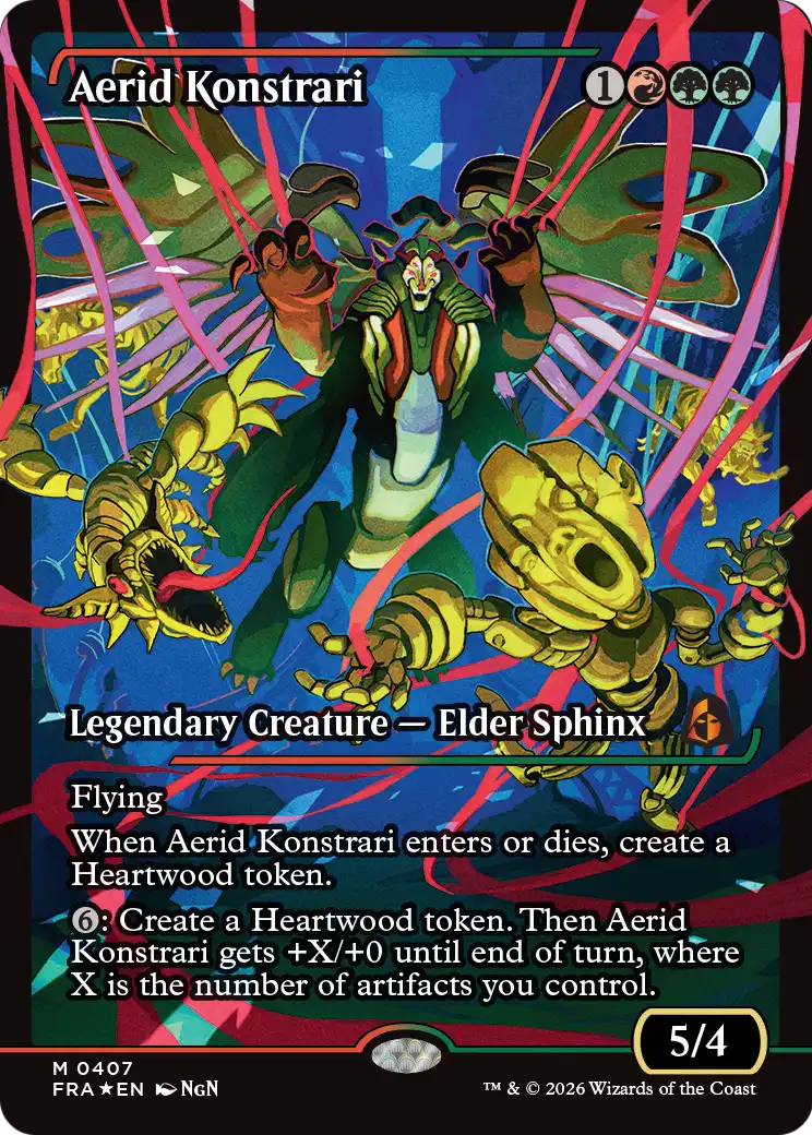 Aerid Konstrari (0407) (Showcase) (FRA) - Foil