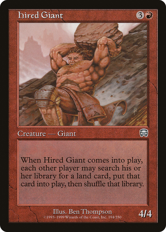 Hired Giant - Foil