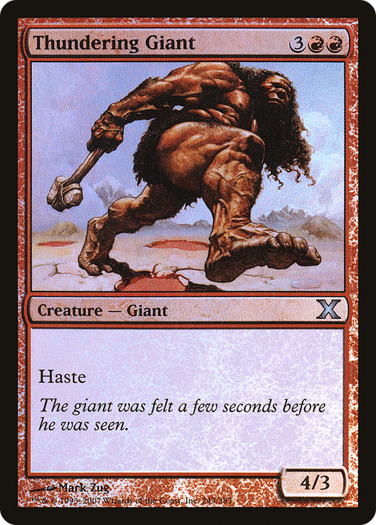 Thundering Giant - Foil
