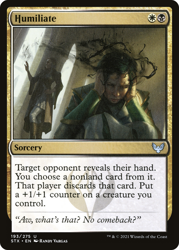 Humiliate - Foil