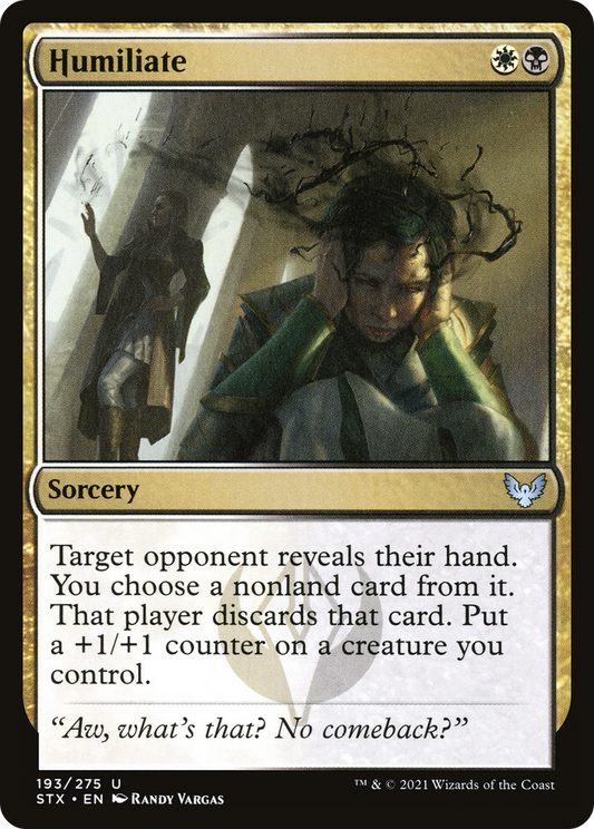 Humiliate - Foil