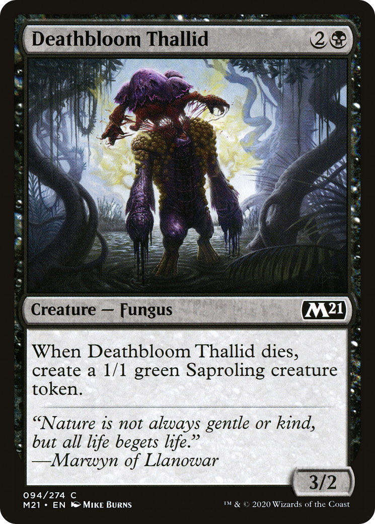 Deathbloom Thallid - Foil