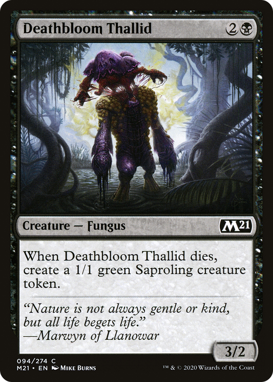 Deathbloom Thallid - Foil