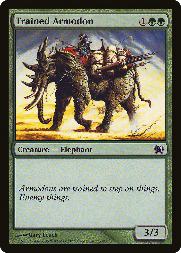 Trained Armodon - Foil