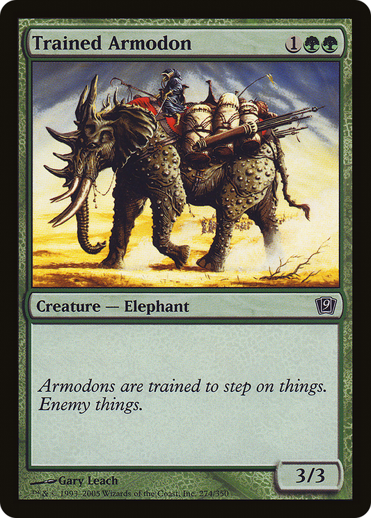 Trained Armodon - Foil
