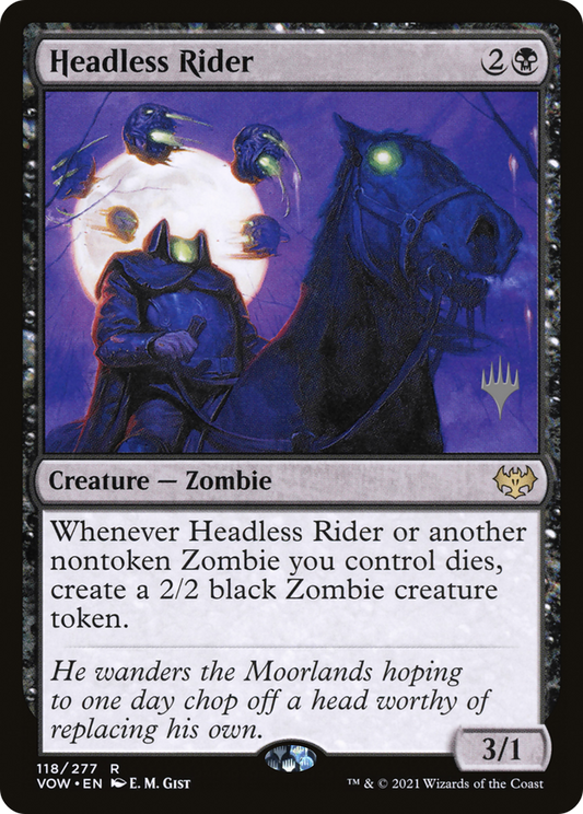 Headless Rider (118) (Promo Pack) - Foil