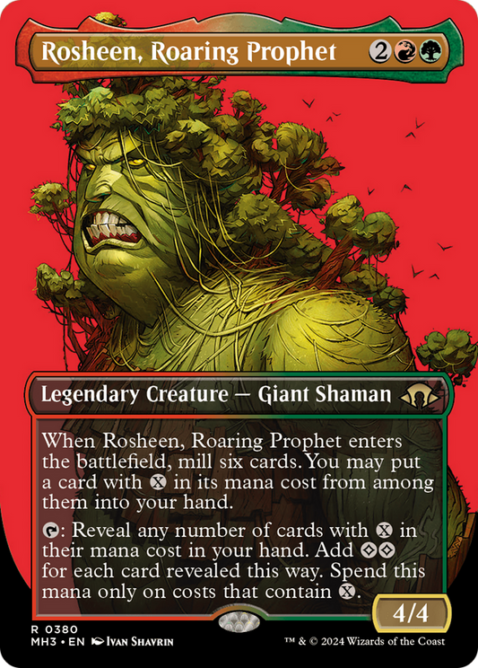 Rosheen, Roaring Prophet (0380) (Borderless) - Foil