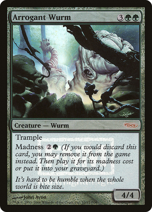 Arrogant Wurm (010) (FNM) - Foil