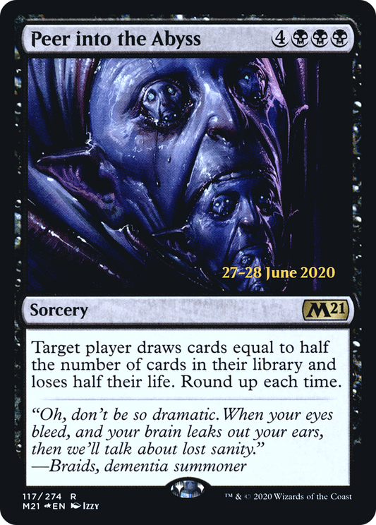 Peer into the Abyss (117) (Prerelease) - Foil