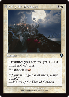 Rally the Peasants (0347) (Retro Frame)