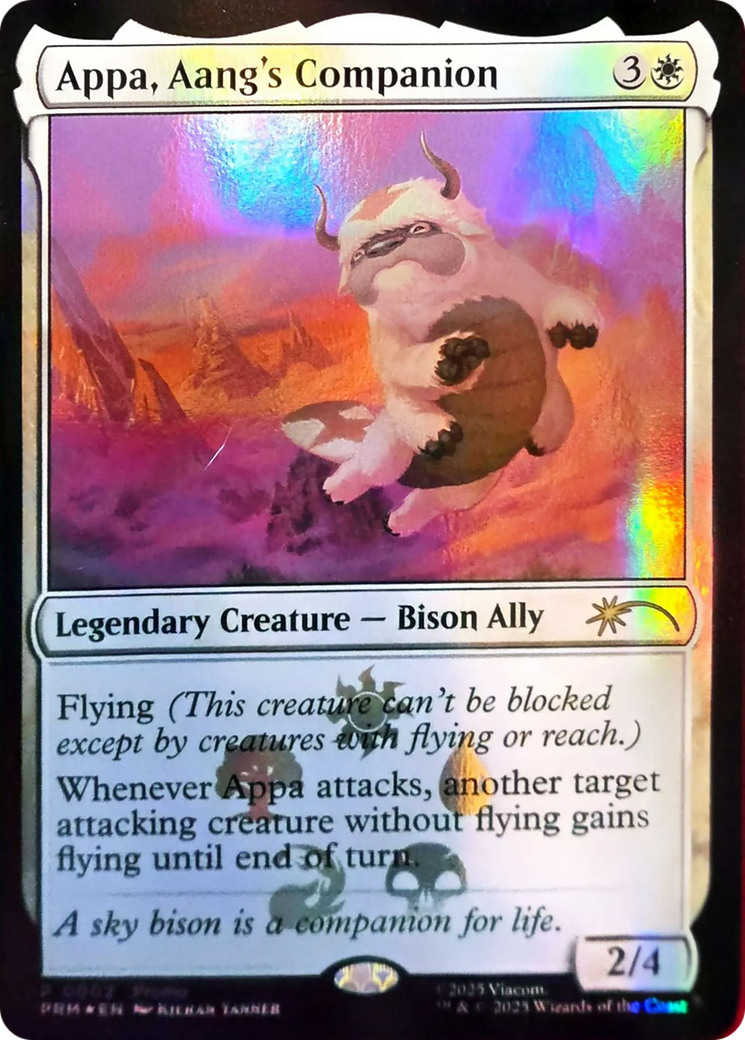 Appa, Aang's Companion (Media Promo) (PMEI) - Foil