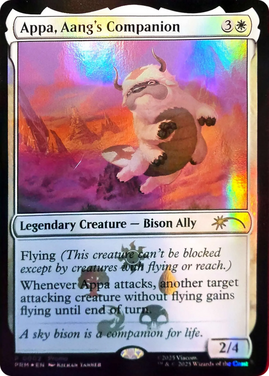 Appa, Aang's Companion (Media Promo) (PMEI) - Foil