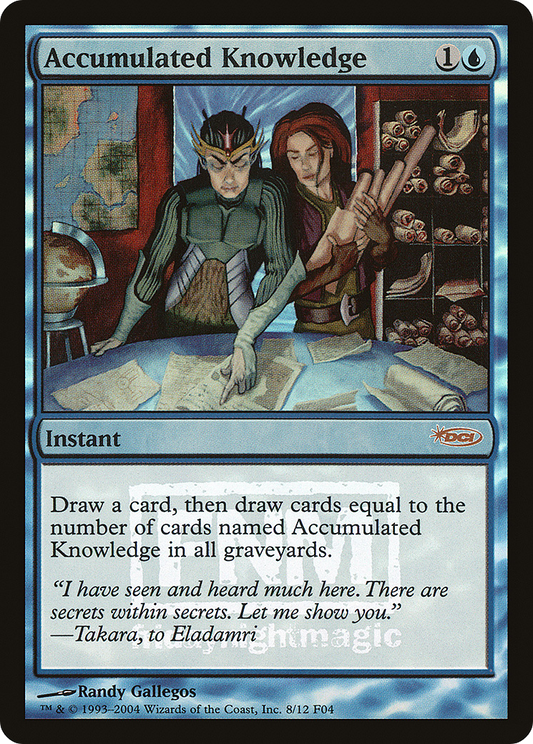 Accumulated Knowledge (008) (FNM) - Foil