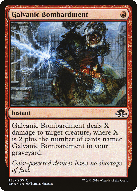 Galvanic Bombardment - Foil
