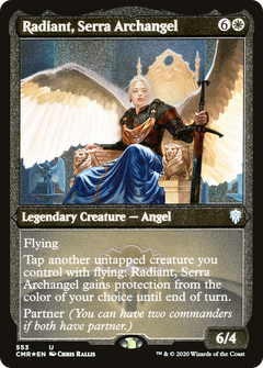 Radiant, Serra Archangel - Foil Etched