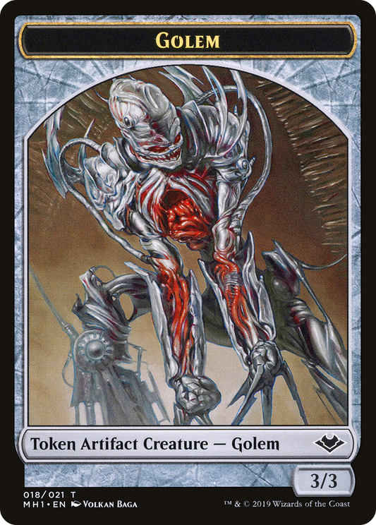 Golem Token (018) - Foil