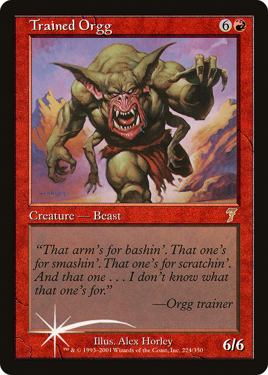 Trained Orgg - Foil