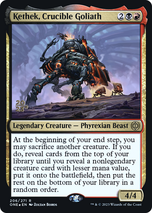 Kethek, Crucible Goliath (206) (Prerelease) - Foil