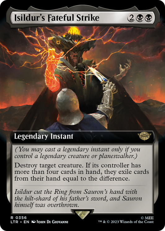 Isildur's Fateful Strike (0356) (Extended Art)