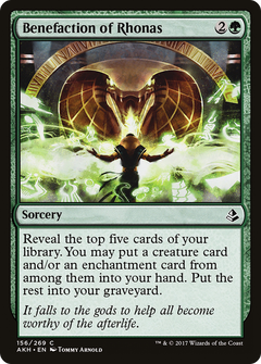 Benefaction of Rhonas - Foil