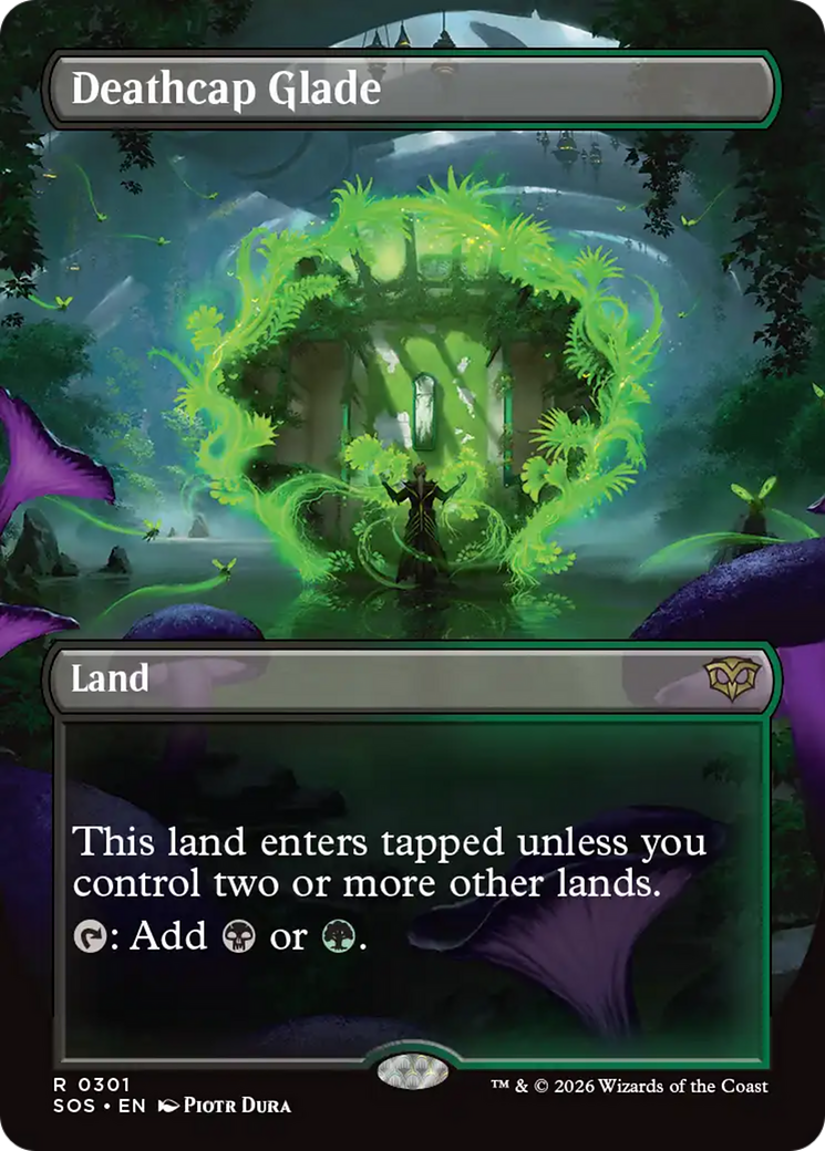 Deathcap Glade (0301) (Borderless) (SOS) - Foil