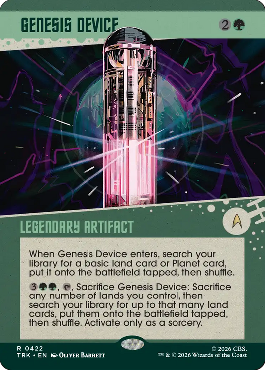 Genesis Device (0422) (Showcase) (TRK) - Foil