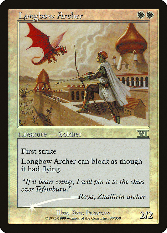 Longbow Archer (003) (FNM) - Foil
