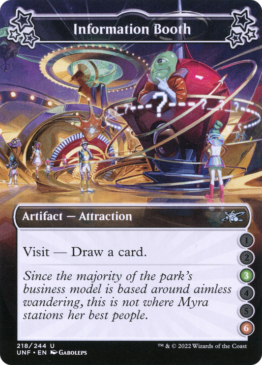 Information Booth (3-6) - Foil