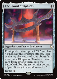 The Sword of Kahless (TRC) - Surge Foil