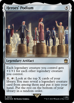 Heroes' Podium (0833) - Surge Foil