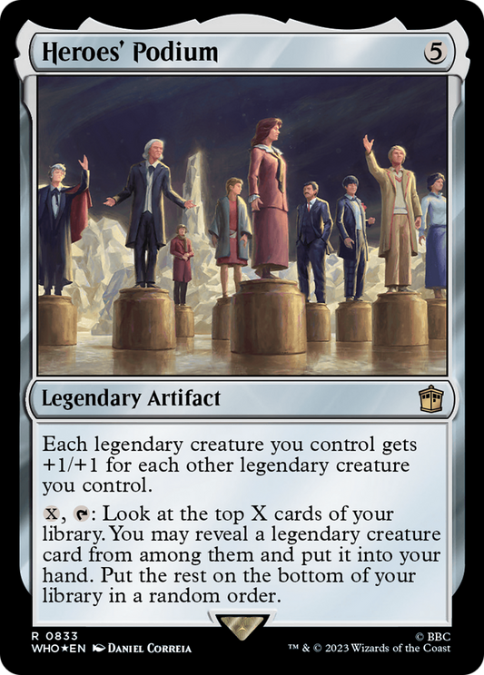 Heroes' Podium (0833) - Surge Foil