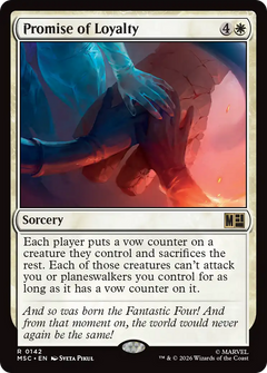 Promise of Loyalty (MSC) - Surge Foil