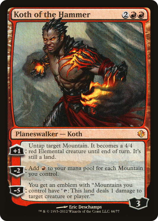 Koth of the Hammer - Foil