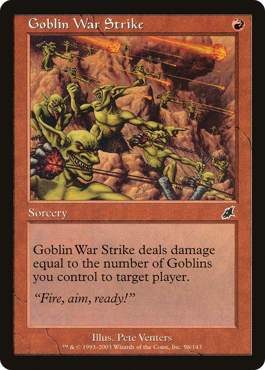 Goblin War Strike - Foil