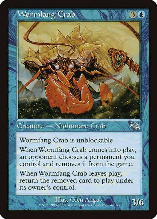 Wormfang Crab - Foil