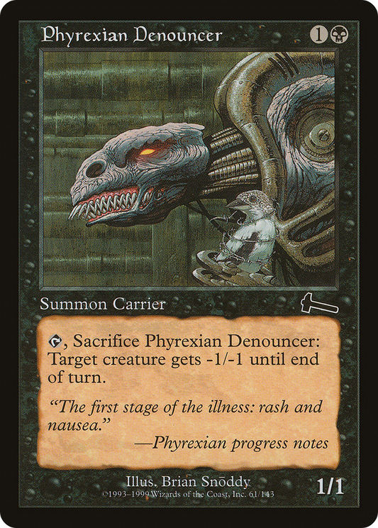 Phyrexian Denouncer - Foil