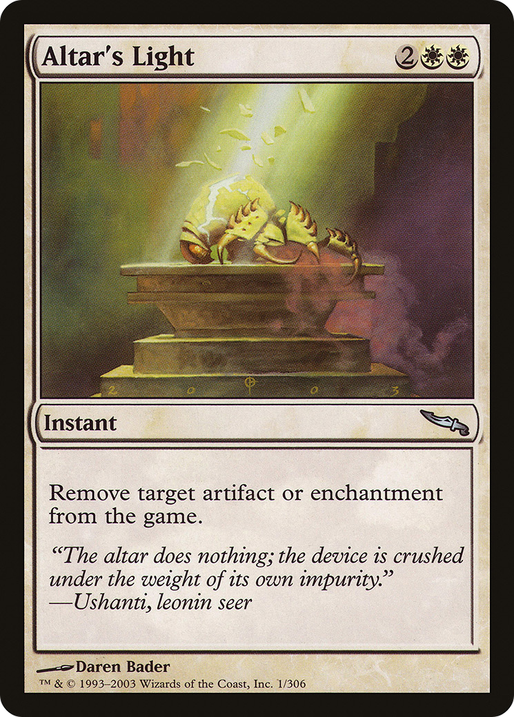 Altar's Light - Foil