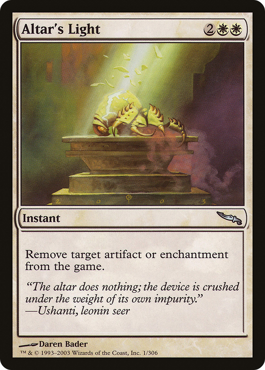 Altar's Light - Foil