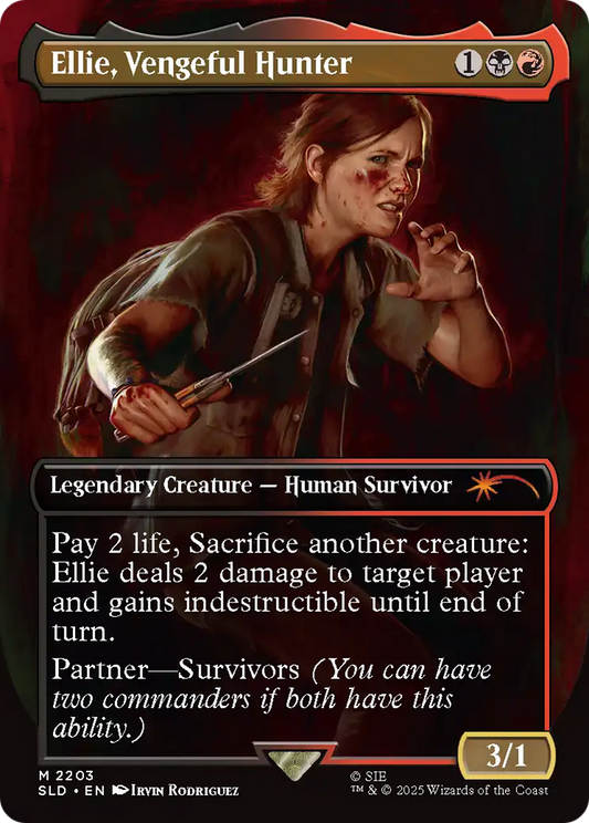 Ellie, Vengeful Hunter (2203) (Borderless) sld